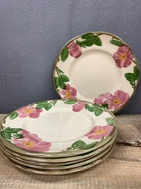 Vintage Franciscan Desert Rose 8" luncheon Plate Made in England